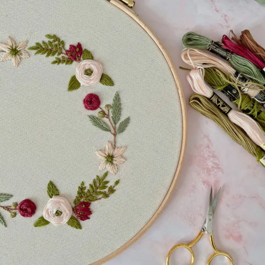 フランス刺繍