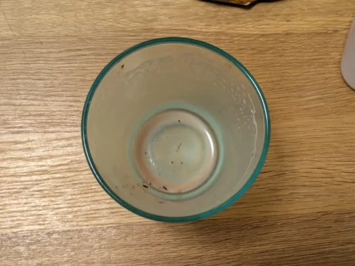 【ミロを冷たい牛乳で溶かす方法③-3】ごちそうさまでした